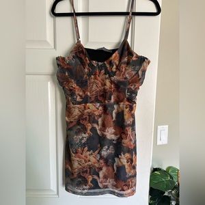 Primark Underwire Mesh Renaissance-Style Mini Dress